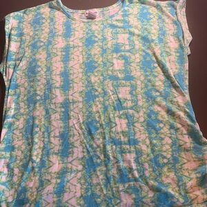 BonWorth Blue and Green‎ Short Sleeve Tee